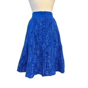 Fresh Produce Peri Blue Lined Skirt- Size Large
